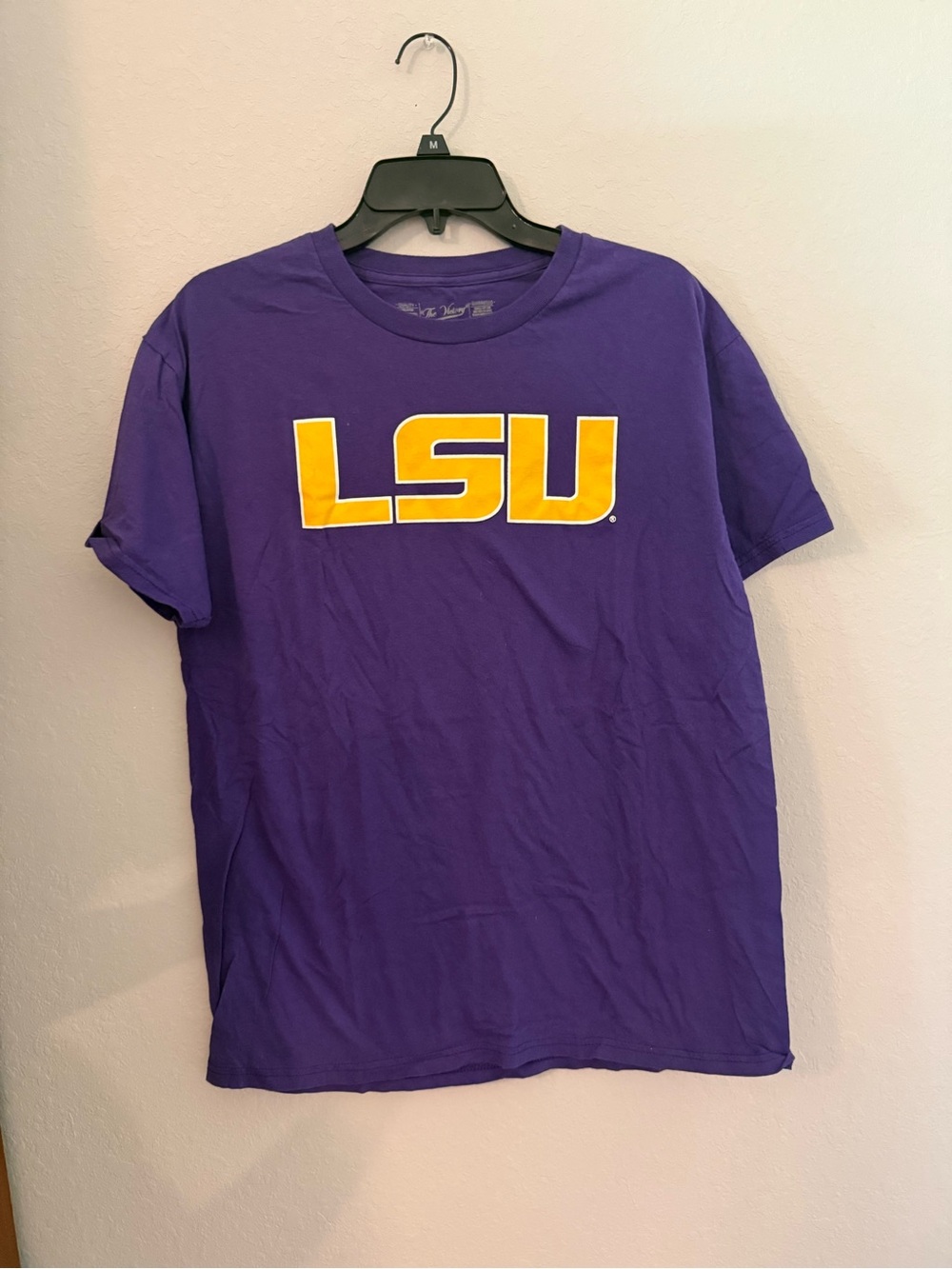 LSU Purple Short-Sleeve Logo Tee